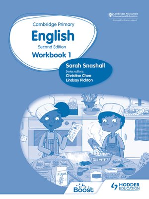 cover image of Cambridge Primary English Workbook 1
